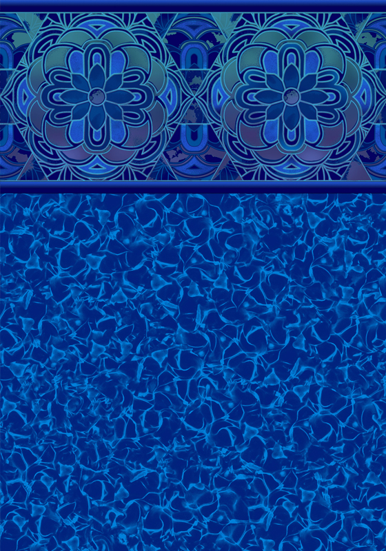 Mirage vinyl liner sample